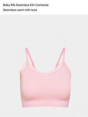 Aritzia Baby Rib Seamless Kiln Cami